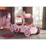 Master Beds Princess Carriage Bed-Pink (NEW)