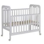 Tutti Bambini Jenny Playbed Cot-White