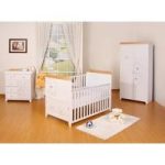 Tutti Bambini 3 Piece (3 BEARS) Room Set-White (FREE DELIVERY)