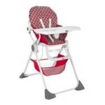 Chicco Pocket Lunch Highchair-Red Wave (New)