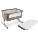 Chicco Next2Me Crib-Dove Grey (New) + Free Extra Replacement Mattress Worth 40.00!