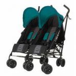 Obaby Apollo Twin Stroller-Turquoise (2015)