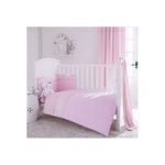 IzziWotNot Luxury 5 Piece Cot/Cot Bed Bedding Bale-Pretty Pink