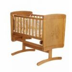 Obaby Winnie the Pooh Gliding Crib-Country Pine (New)