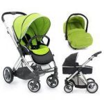 BabyStyle Oyster 2 Mirror Finish 3in1 Travel System-Lime