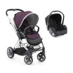 BabyStyle Vogue Oyster 2 Mirror Finish 2in1 Travel System-Damson