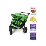 Out n About Nipper Double 360 V4 Stroller-Mojito Green