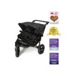 Out n About Nipper Double 360 V4 Stroller-Raven Black