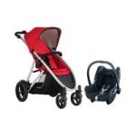 Phil & Teds Verve 2in1 Travel System-Cherry
