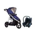 Phil & Teds Vibe 2in1 Travel System-Cobalt