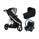 Phil & Teds Vibe 3in1 Travel System-Black