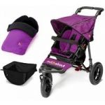 Out n About Nipper Single 360 V4 Stroller Bundle-Purple Punch