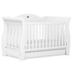 Boori Sleigh Royale Cot Bed-White + Free Cot bed Foam Mattress Worth 60!