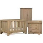 Boori Eton Expandable 3 Piece Room Set With Conversion Kit-Natural + Free Cotbed Spring Mattress Worth 80!