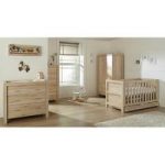 Tutti Bambini 6 Piece Milan Room Set-Reclaimed Oak (FREE DELIVERY)