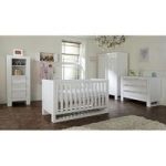 Tutti Bambini 6 Piece Rimini Room Set-High Gloss White (FREE DELIVERY & ASSEMBLY)