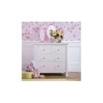 IzziWotNot Bailey Sleigh Chest Of Drawers-White