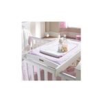 IzziWotNot Tranquility Cot Top Changer-White