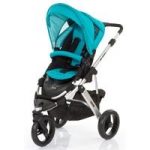 ABC-Design Cobra Silver Frame 2in1 Pushchair-Coral + FREE Matching Carrycot!