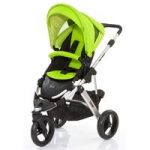 ABC-Design Cobra Silver Frame 2in1 Pushchair-Lime + FREE Matching Carrycot!