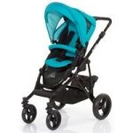 ABC-Design Mamba Black Frame 2in1 Pushchair-Coral + FREE Matching Carrycot!