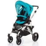 ABC-Design Mamba Silver Frame 2in1 Pushchair-Coral + FREE Matching Carrycot!