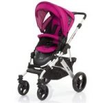 ABC-Design Mamba Silver Frame 2in1 Pushchair-Grape + FREE Matching Carrycot!
