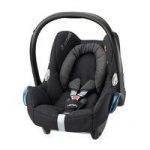 Maxi Cosi Replacement Seat Cover For Cabriofix-Black Raven (NEW)