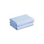 Kiddies Kingdom Deluxe 2 Pack Cotbed Jersey Fitted Sheet-Blue (142 x 70)