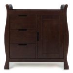 Obaby Lincoln Closed Changing Unit-Walnut (New)