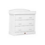 Boori 3 Drawer Dresser with Arched Changing Station-White
