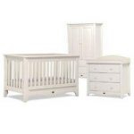 Boori Provence Convertible Plus 3 Piece Room Set With Conversion Kit-Ivory + Free Cotbed Spring Mattress Worth 80!
