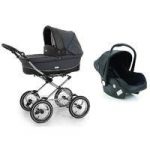 BabyStyle Prestige Classic Chassis Travel System-Chess Black Free Car Seat Worth 74.00