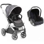 BabyStyle Oyster 2 Mirror Finish 2in1 Travel System-Slate Grey