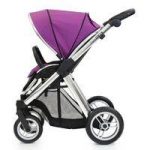 BabyStyle Oyster Max 2 Mirror Finish Stroller-Grape