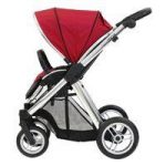 BabyStyle Oyster Max 2 Mirror Finish Stroller-Tomato