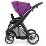 BabyStyle Oyster Max 2 Black Finish Stroller-Grape