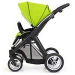 BabyStyle Oyster Max 2 Black Finish Stroller-Lime