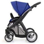 BabyStyle Oyster Max 2 Black Finish Stroller-Navy