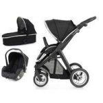 BabyStyle Oyster Max 2 Black Finish 3in1 Travel System-Black
