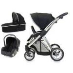 BabyStyle Oyster Max 2 Mirror Finish 3in1 Travel System-Black