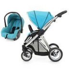 BabyStyle Oyster Max 2 Mirror Finish 2in1 Travel System-Ocean