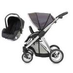 BabyStyle Oyster Max 2 Mirror Finish 2in1 Travel System-Slate Grey