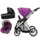 BabyStyle Oyster Max 2 Mirror Finish 3in1 Travel System-Grape
