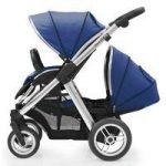 BabyStyle Oyster Max 2 Mirror Finish Tandem Stroller-Navy