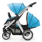 BabyStyle Oyster Max 2 Mirror Finish Tandem Stroller-Ocean