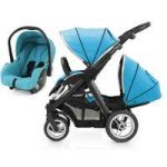 BabyStyle Oyster Max 2 Black Finish Tandem 2in1 Travel System-Ocean