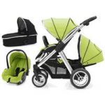 BabyStyle Oyster Max 2 Mirror Finish Tandem 3in1 Travel System-Lime