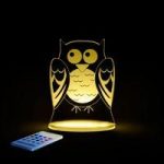 Aloka Multi Coloured Children’s Night Light-Owl