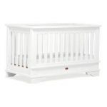 Boori Eton Convertible Plus Cot Bed With Out Conversion Kit-White + Free Cot bed Foam Mattress Worth 60!